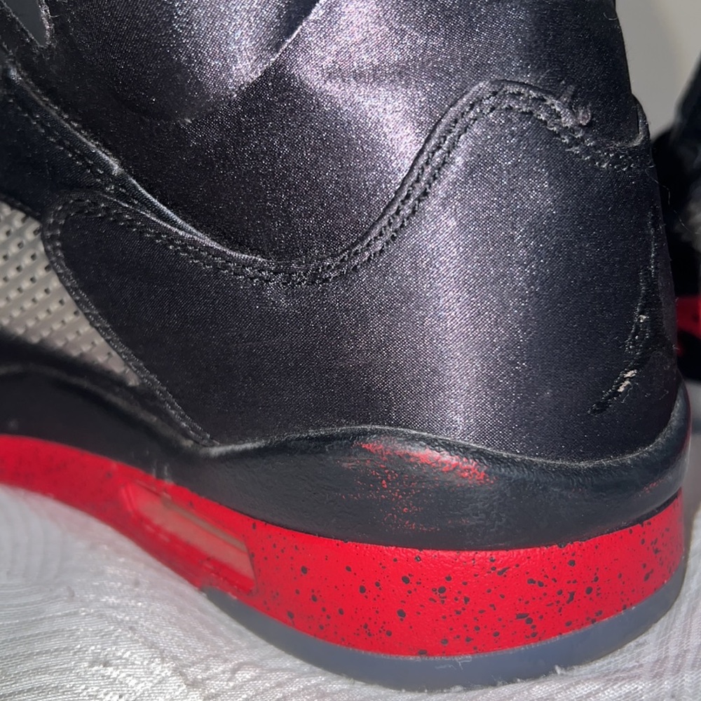 Jordan 5 Satin Breds ❤️🩵 - Picture 8 of 10